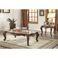 ACME Shalisa Coffee Table, Marble & Walnut FredCo