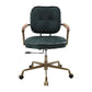 ACME Siecross Office Chair, Emerald Green Leather FredCo