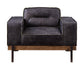 ACME Silchester Chair, Antique Ebony Top Grain Leather FredCo