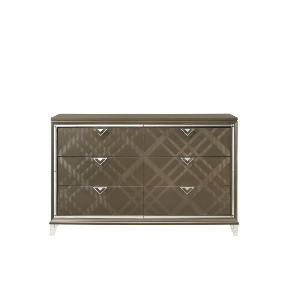 ACME Skylar Dresser, Dark Champagne FredCo