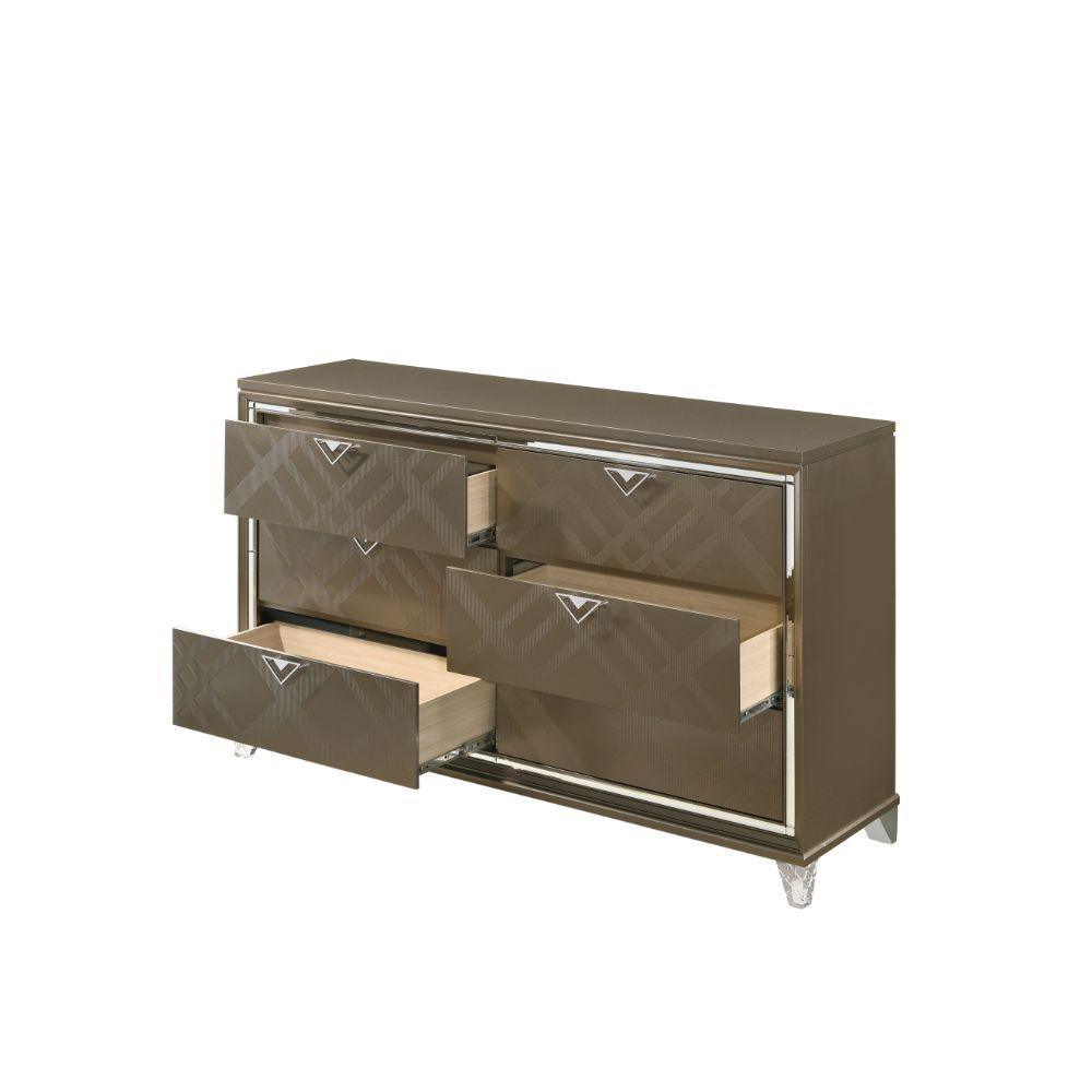 ACME Skylar Dresser, Dark Champagne FredCo