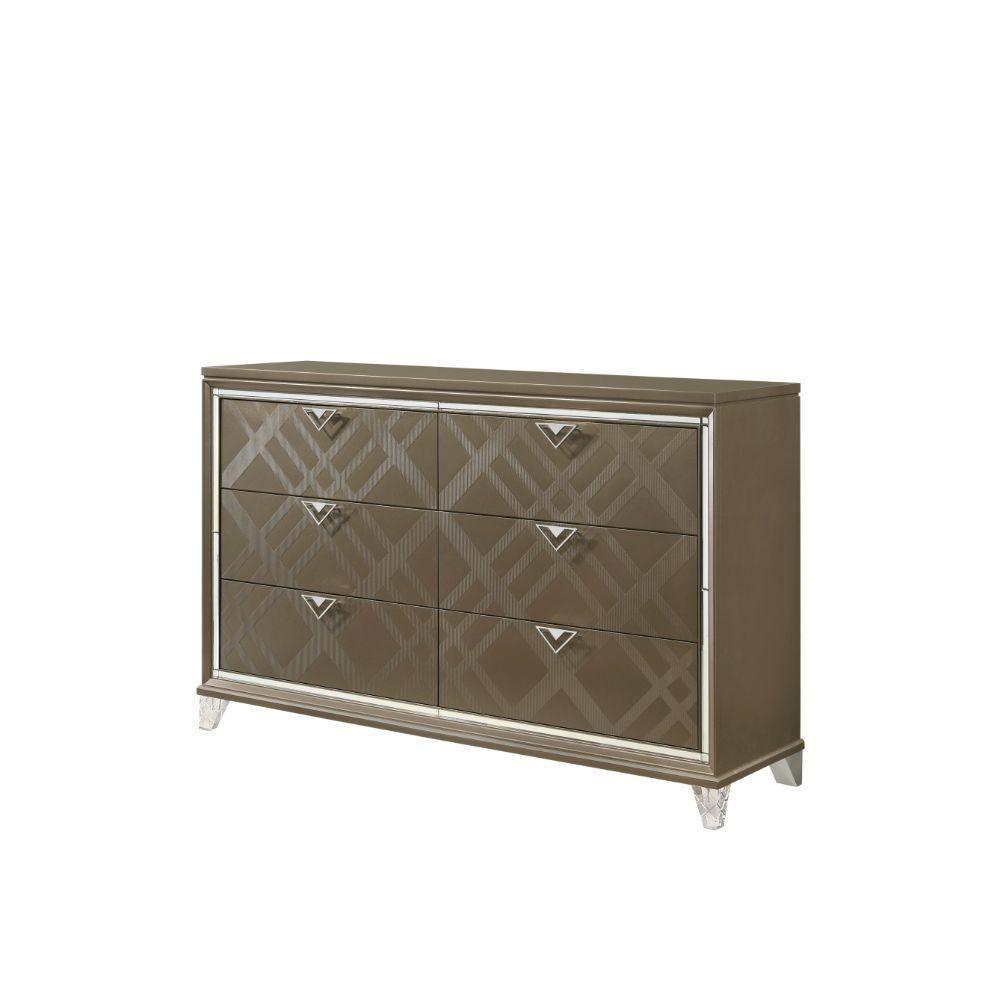 ACME Skylar Dresser, Dark Champagne FredCo