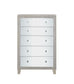 ACME Sliverfluff Chest, Mirrored & Champagne Finish FredCo