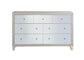ACME Sliverfluff Dresser, Mirrored & Champagne Finish FredCo