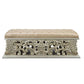 ACME Sorina Bench, Antique Gold Finish FredCo