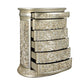 ACME Sorina Chest, Antique Gold Finish FredCo