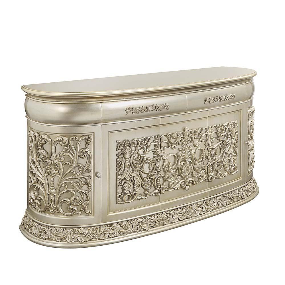 ACME Sorina Server, Antique Gold Finish FredCo