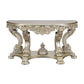 ACME Sorina Sofa Table, Antique Gold Finish FredCo
