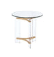 ACME Sosi End Table, Gold Finish FredCo