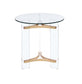 ACME Sosi End Table, Gold Finish FredCo