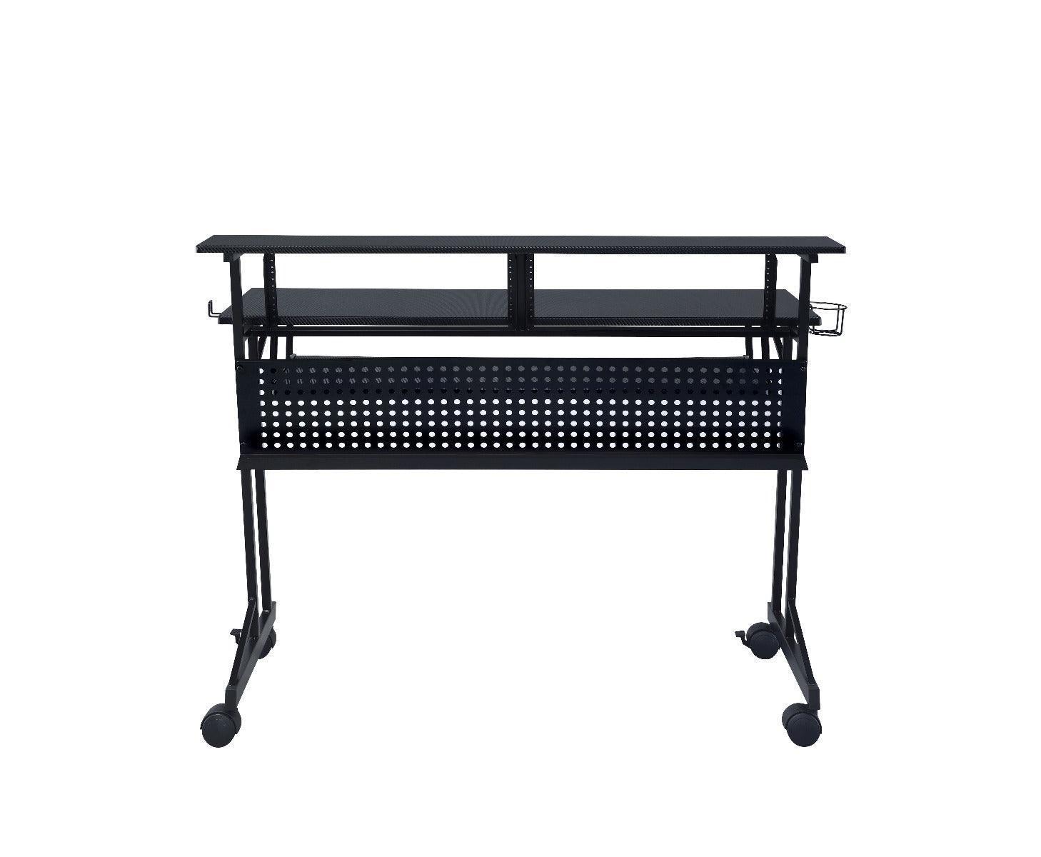 ACME Suitor Music Recording Studio Desk, Black FredCo