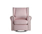 ACME Tamaki Swivel Chair w/Glider , Pink Fabric FredCo