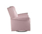 ACME Tamaki Swivel Chair w/Glider , Pink Fabric FredCo