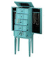 ACME Tammy Jewelry Armoire, Light Blue FredCo