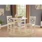 ACME Tartys Counter Height Table, Cream FredCo