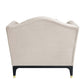 ACME Tayden Chair w/2 Pillows, Beige Velvet FredCo