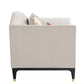 ACME Tayden Sofa w/5 Pillows, Beige Velvet FredCo