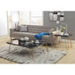 ACME Telestis Coffee Table, Black Marble & Gold FredCo