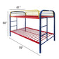 ACME Thomas Twin/Twin Bunk Bed, Rainbow FredCo