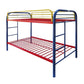 ACME Thomas Twin/Twin Bunk Bed, Rainbow FredCo