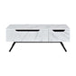 ACME Throm Coffee Table w/Lift Top, White Finish FredCo