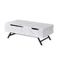 ACME Throm Coffee Table w/Lift Top, White Finish FredCo