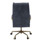 ACME Tinzud Office Chair, Gray Leather FredCo