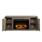 ACME Tobias Fireplace, Rustic Oak Finish FredCo