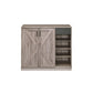 ACME Toski Cabinet, Rustic Gray Oak FredCo