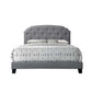 ACME Tradilla Queen Bed, Gray Fabric FredCo