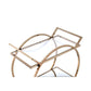 ACME Traverse Serving Cart, Champagne & Mirrored FredCo