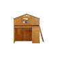 ACME Tree House Loft Bed, Rustic Oak 10160 FredCo