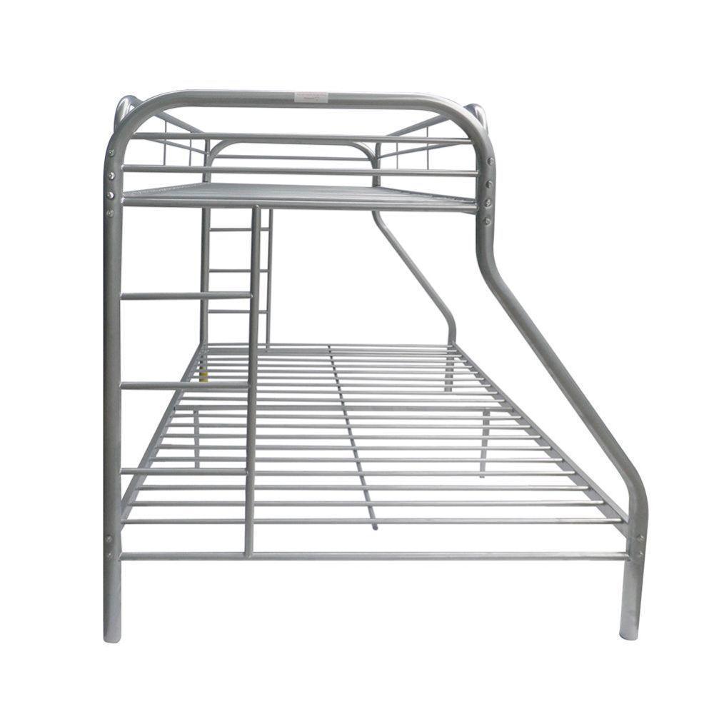 ACME Tritan Twin XL/Queen Bunk Bed, Silver FredCo