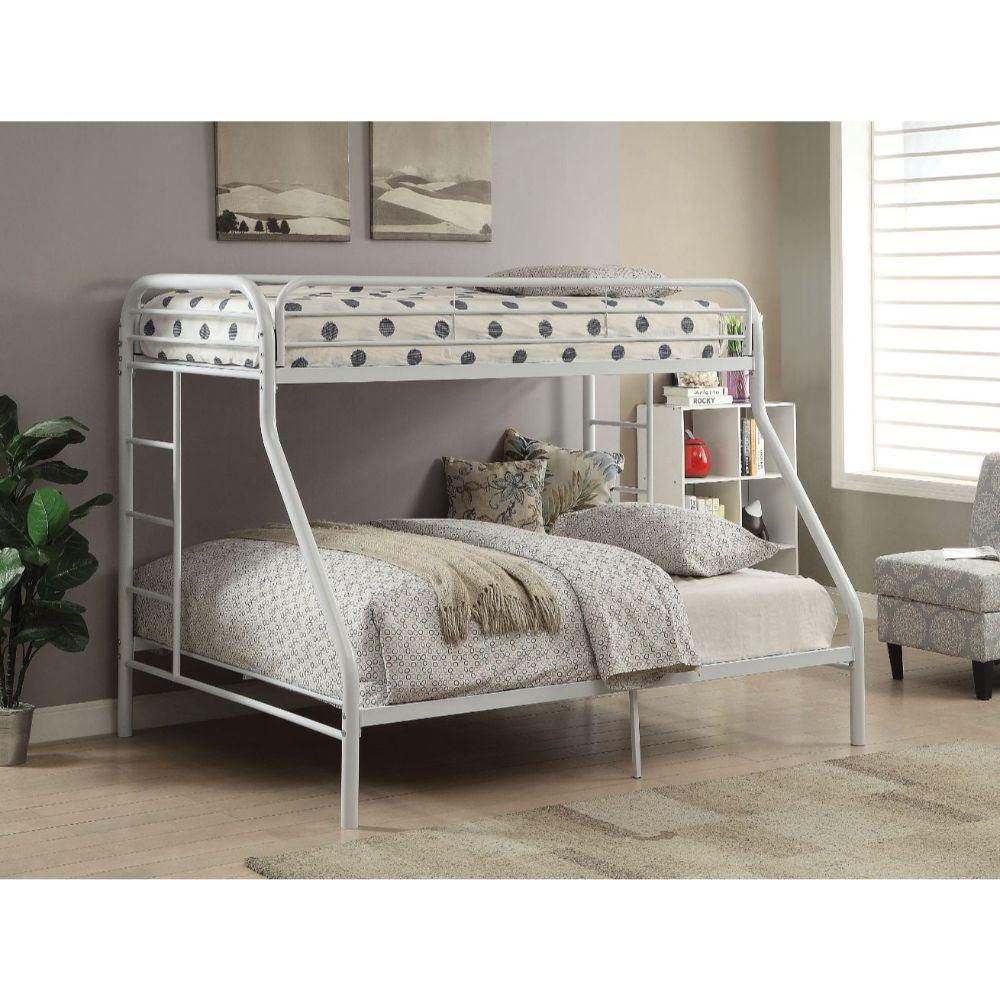 ACME Tritan Twin XL/Queen Bunk Bed, White FredCo