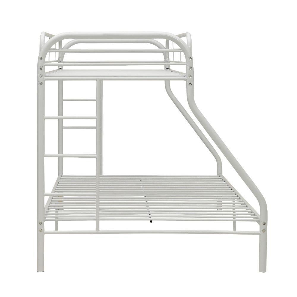 ACME Tritan Twin XL/Queen Bunk Bed, White FredCo