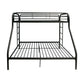 ACME Tritan Twin/Full Bunk Bed, Black FredCo