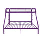 ACME Tritan Twin/Full Bunk Bed, Purple FredCo
