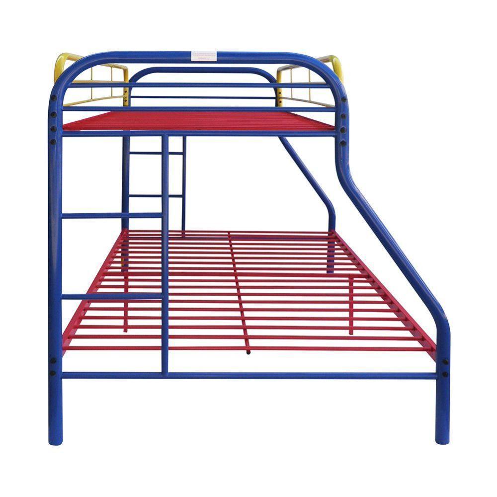 ACME Tritan Twin/Full Bunk Bed, Rainbow FredCo