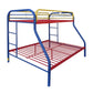 ACME Tritan Twin/Full Bunk Bed, Rainbow FredCo