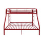 ACME Tritan Twin/Full Bunk Bed, Red FredCo