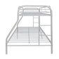 ACME Tritan Twin/Full Bunk Bed, White FredCo