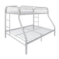 ACME Tritan Twin/Full Bunk Bed, White FredCo