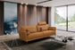 ACME Tussio Sofa w/5 Pillows, Saddle Tan Leather FredCo