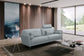 ACME Tussio Sofa w/5 Pillows, Watery Leather FredCo