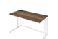 ACME Tyrese Built-in USB Port Writing Desk, Walnut & White Finish FredCo