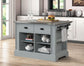 ACME Urrur Kitchen Island, Gray Finish FredCo