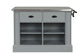 ACME Urrur Kitchen Island, Gray Finish FredCo