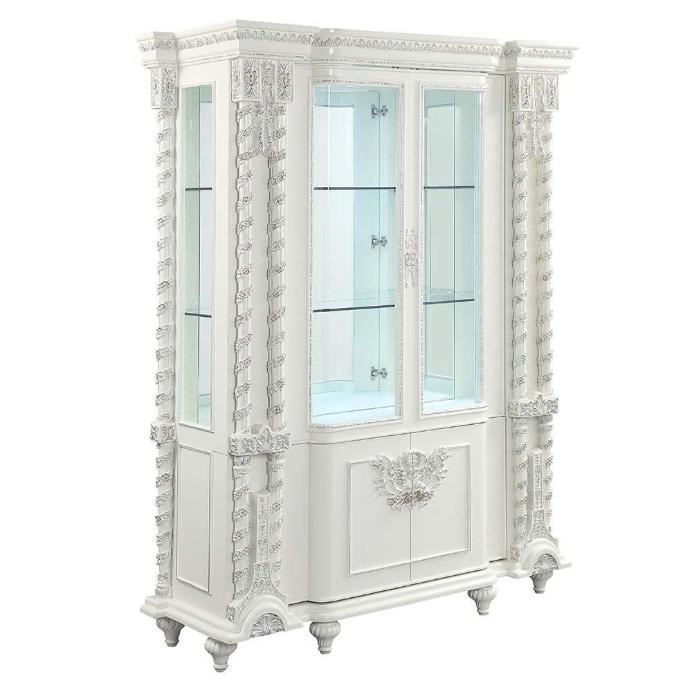 ACME Vanaheim Curio, Antique White Finish FredCo