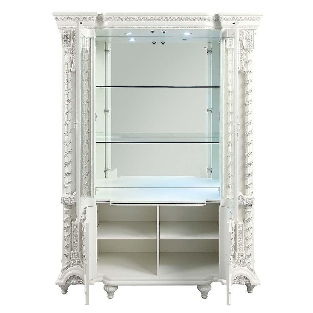 ACME Vanaheim Curio, Antique White Finish FredCo