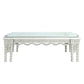 ACME Vanaheim Dining Table, Antique White Finish FredCo